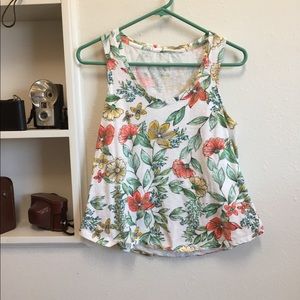 Floral tank top💜